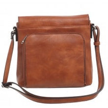 Load image into Gallery viewer, Bessie of London Cross Over Body Bag with Zip Pouch at Back - Comes In 3 Colours
