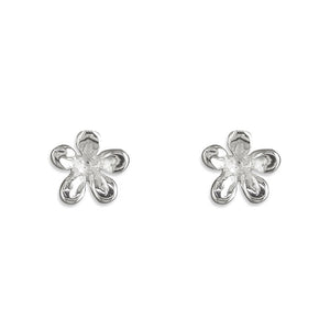 Sterling Silver Flower Earring