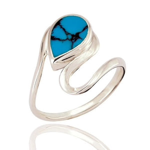 Sterling Silver Ring with Turquoise Stone