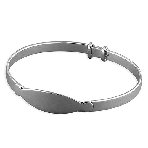 925 Silver Baby Bangle - Can be Engraved