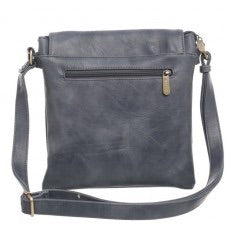 Bessie of London Cross Over Body Bag In Two Colour Options - Black and Grey