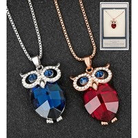 Crystal Owl comes in Two Colours