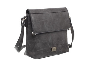 Bessie of London Cross Over Body Bag with Zip Pouch at Back - Comes In 3 Colours