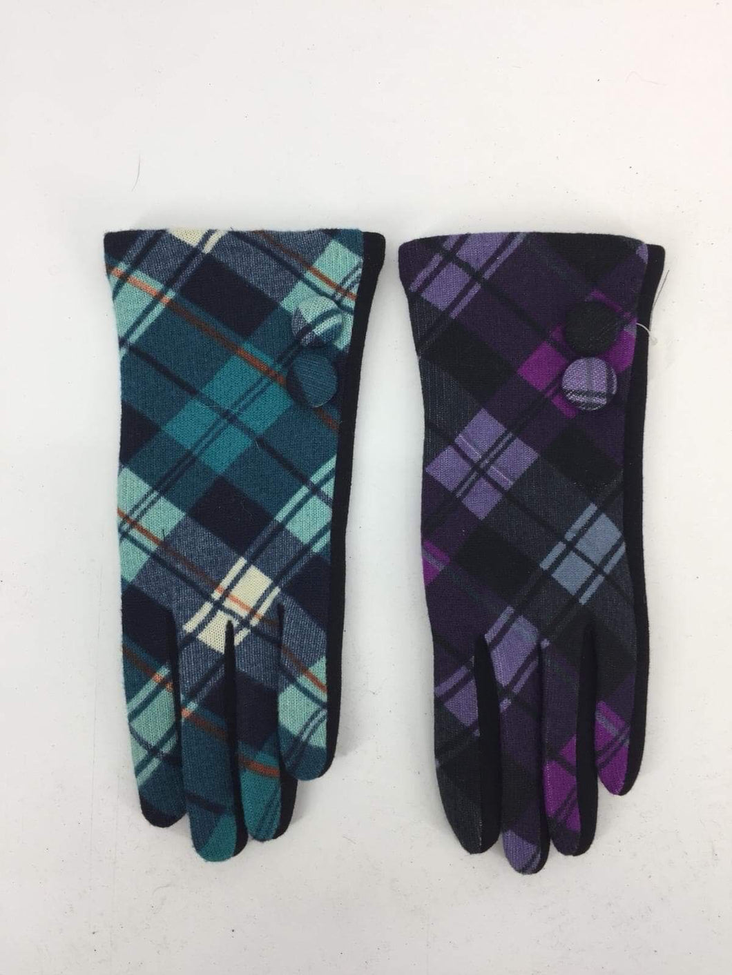 Luxury Boxed Tartan Gloves - Comes In 2 Colours