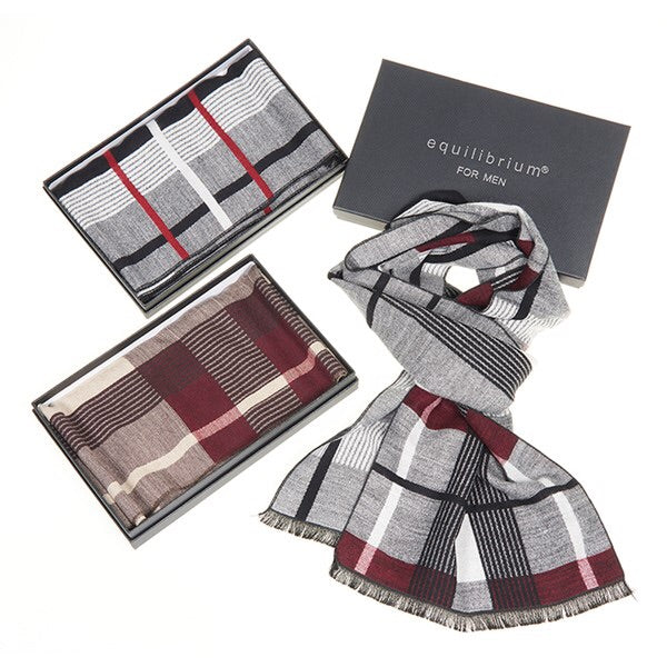 Gents Abstract Lines Scarf